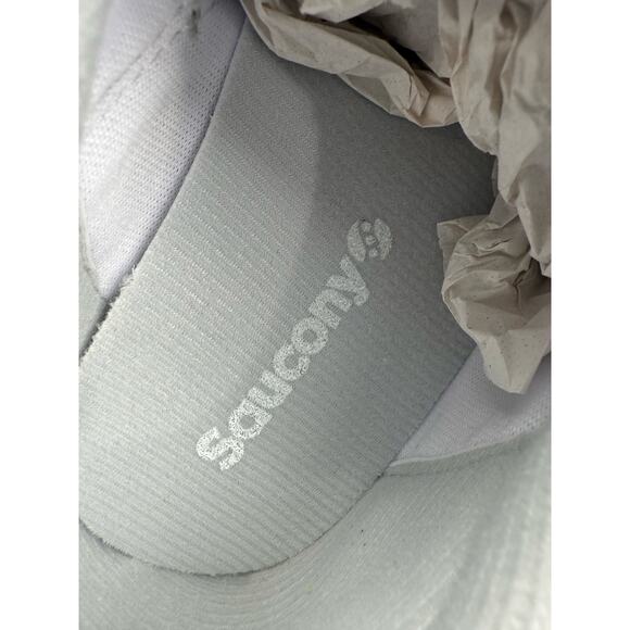 Saucony Shadow Original Womens Size 9 Running Athletic Shoes Gray White Sneakers - Picture 7 of 10